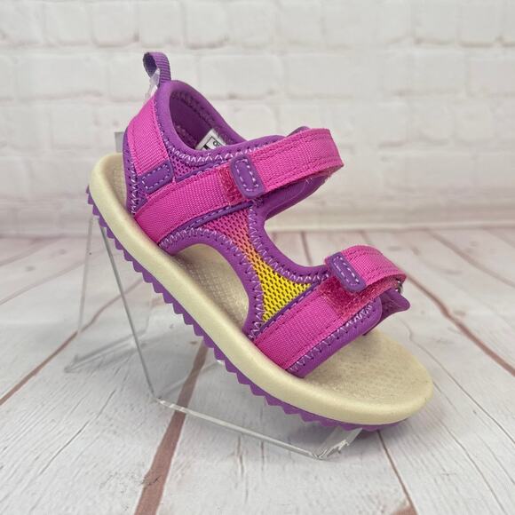 Oshkosh B'Gosh Horchata Sandals Toddlers Size 8 - Picture 1 of 9